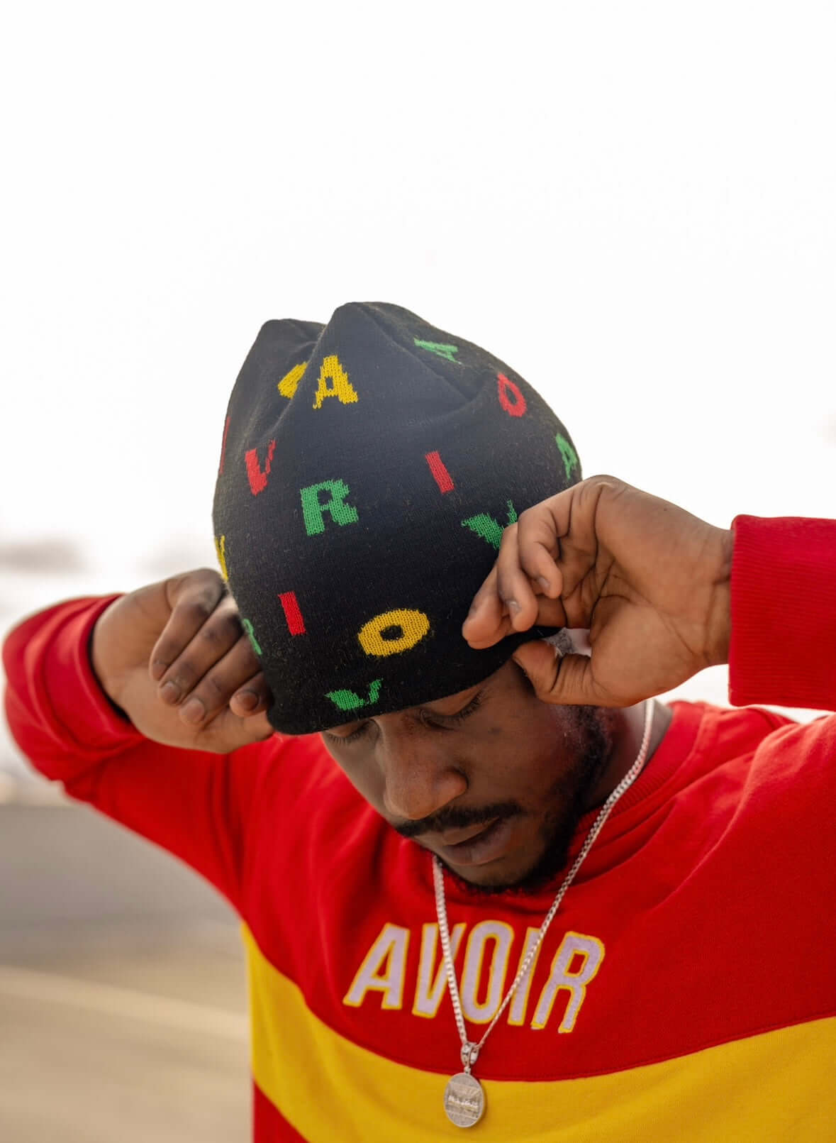 Avoir letterman beanie