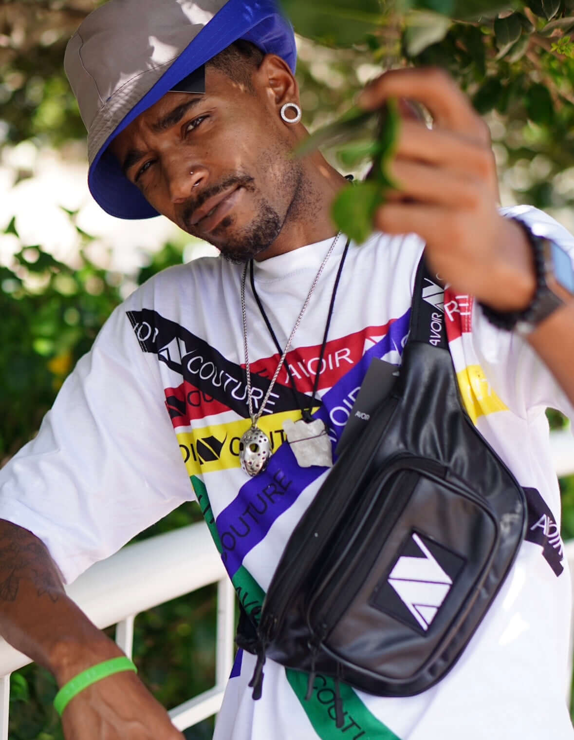 premium leather fanny pack