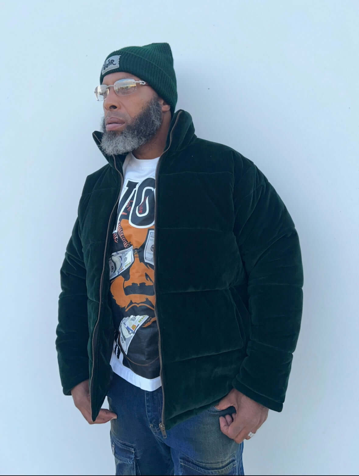 Money Green Puff